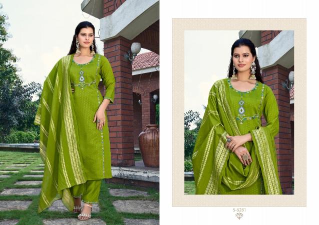 Subhash kritika 3pcs branded kurti wholesaler in surat